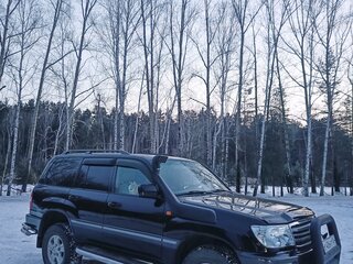 2006 Toyota Land Cruiser 100 Series Рестайлинг 2, чёрный, 2250000 рублей, вид 4