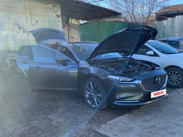 2019 Mazda 6 III (GJ) Рестайлинг 2, серый, 2750000 рублей - вид 5