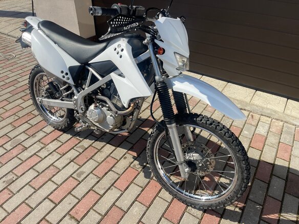 2010 Kawasaki KLX 125, белый, 300000 рублей - вид 5