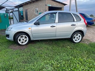 2015 Lada (ВАЗ) Kalina II, серебристый, 410000 рублей, вид 4