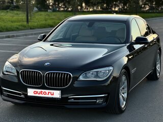 2013 BMW 7 серии 730d xDrive V (F01/F02/F04) Рестайлинг, серый, 2950000 рублей, вид 2