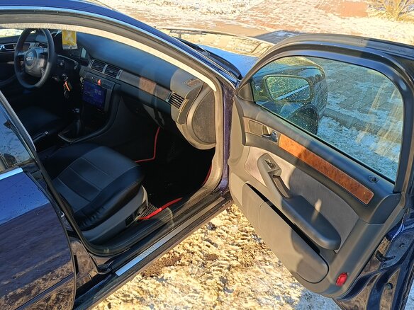 1998 Audi A6 II (C5), синий, 600000 рублей - вид 6