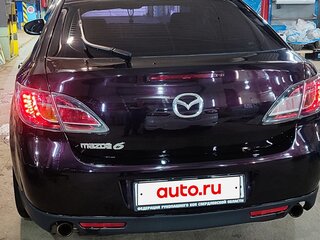 2008 Mazda 6 II (GH), пурпурный, 930000 рублей, вид 4