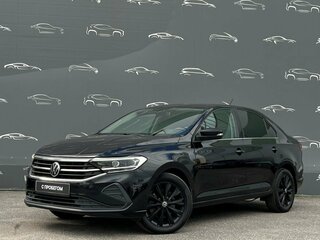 2020 Volkswagen Polo VI, чёрный, 1378900 рублей, вид 1