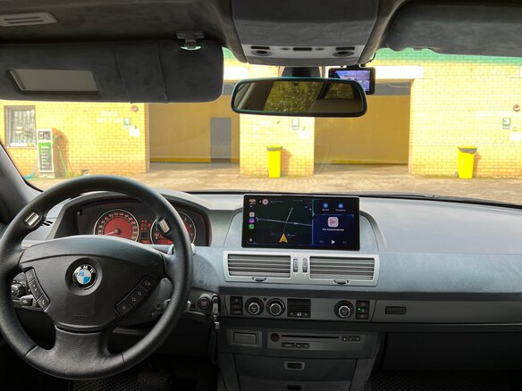 2005 BMW 7 серии 730i IV (E65/E66) Рестайлинг, серый, 1170000 рублей - вид 10