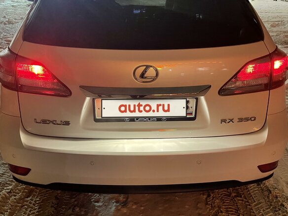 2010 Lexus RX 350 III, белый - вид 4