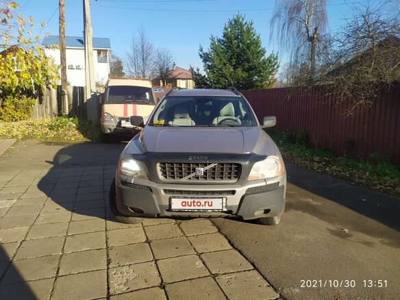 2004 Volvo XC90 I, серый, 680000 рублей