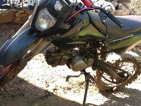 2020 Motoland MX 125, чёрный, 30000 рублей, вид 3