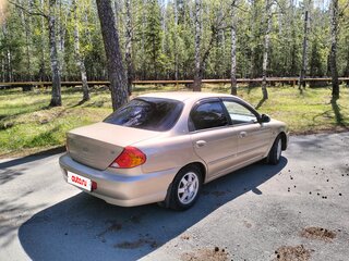 2008 Kia Spectra I Рестайлинг 2, золотистый, 370000 рублей, вид 4