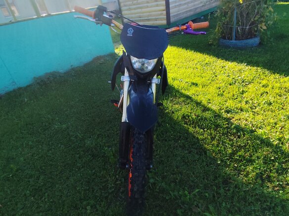 2022 Kayo Evolution YX140EM, чёрный, 55000 рублей - вид 6