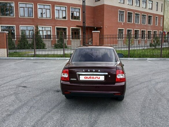 2012 Lada (ВАЗ) Priora I, пурпурный, 430000 рублей - вид 2
