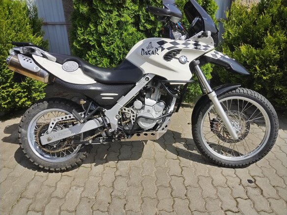 2000 BMW F 650 GS, белый - вид 5