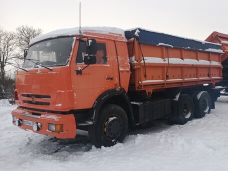 2005 КамАЗ 55102, оранжевый, 2000000 рублей, вид 1