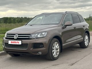 2014 Volkswagen Touareg II, коричневый, 3200000 рублей, вид 1