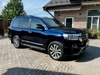 2016 Toyota Land Cruiser 200 Series Рестайлинг 2, синий, 5400000 рублей, вид 3