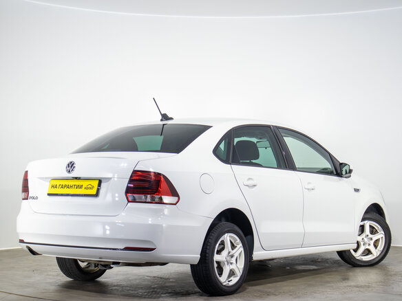 2018 Volkswagen Polo V Рестайлинг, белый - вид 3