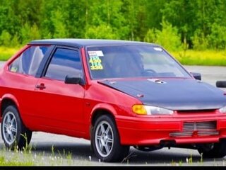 1988 Lada (ВАЗ) 2108, красный, 350000 рублей, вид 1