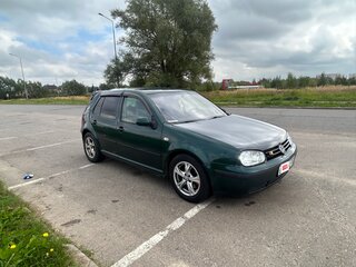 1998 Volkswagen Golf IV, зелёный, 270000 рублей, вид 3