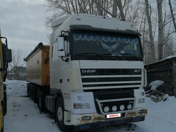 2004 DAF 95XF, белый, 2400000 рублей - вид 2