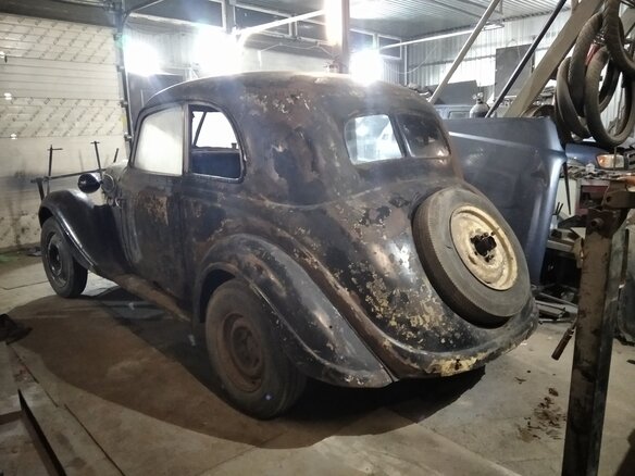 1937 BMW 321 I, чёрный - вид 11