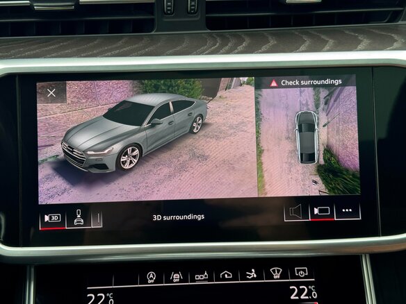 2018 Audi A7 55 TFSI II (4K), серый, 4104240 рублей - вид 19