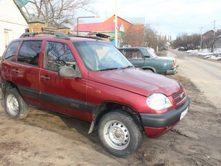 2008 Chevrolet Niva I, красный, 460000 рублей, вид 5