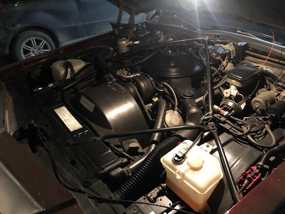 1982 Cadillac DeVille V, красный - вид 21