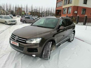 2011 Volkswagen Touareg II, коричневый, 2300000 рублей, вид 4