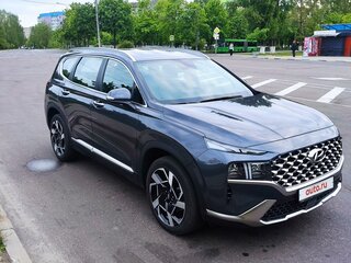 2022 Hyundai Santa Fe IV Рестайлинг, серый, 4880729 рублей, вид 3