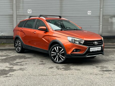 2020 Lada (ВАЗ) Vesta SW Cross I, оранжевый, 749000 рублей, вид 3