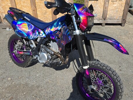 2007 Suzuki DR-Z 400, чёрный, 430000 рублей, вид 1