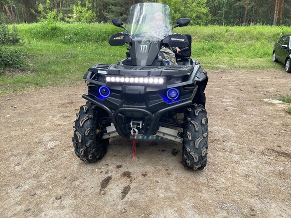2016 Stels ATV-650 Guepard ST, серый, 800000 рублей