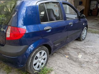 2007 Hyundai Getz I Рестайлинг, синий, 520000 рублей, вид 3