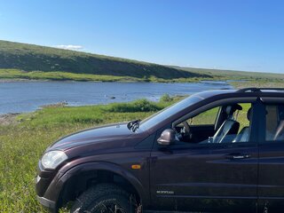 2008 SsangYong Kyron 5-speed I Рестайлинг, красный, 600000 рублей, вид 4