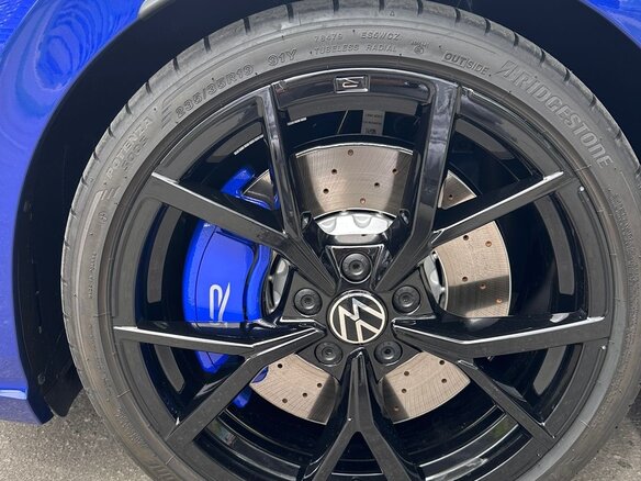 2023 Volkswagen Golf R VIII, синий - вид 5