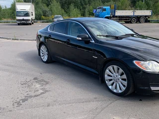 2008 Jaguar XF I, чёрный, 895000 рублей, вид 3