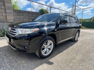2012 Toyota Highlander II (XU40) Рестайлинг, чёрный, 2100000 рублей, вид 1