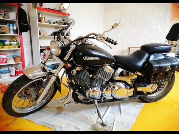 2000 Yamaha XVS400 Drag Star, чёрный, 330000 рублей - вид 5