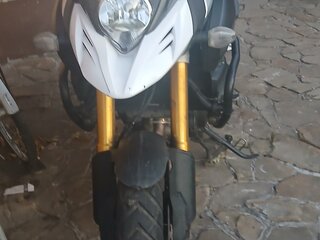 2014 Suzuki V-Strom 1000, белый, 600000 рублей, вид 2