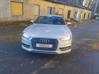 2016 Audi A7 I (4G) Рестайлинг, серебристый, 2380000 рублей, вид 2