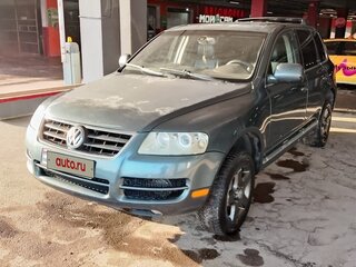 2004 Volkswagen Touareg I, серый, 570000 рублей, вид 1