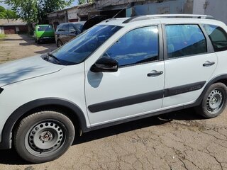 2021 Lada (ВАЗ) Granta Cross I Рестайлинг, белый, 800000 рублей, вид 4