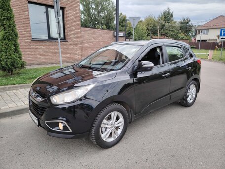 2013 Hyundai ix35 I, чёрный, 1245000 рублей, вид 4