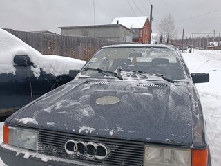 1986 Audi 80 III (B2), синий, 79000 рублей, вид 1