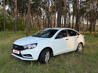2018 Lada (ВАЗ) Vesta I, белый, 750000 рублей, вид 2