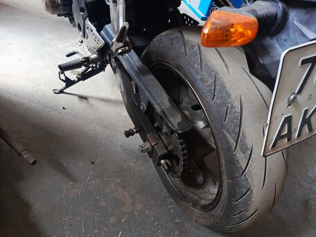 2005 Kawasaki GPZ 750, синий, 360000 рублей, вид 5