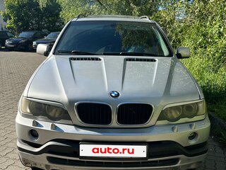 2001 BMW X5 3.0i I (E53), серебристый, 920000 рублей, вид 1