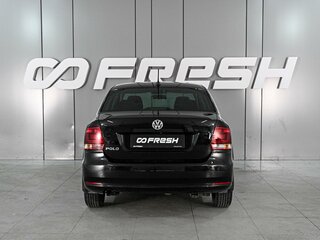 2019 Volkswagen Polo V Рестайлинг, чёрный, 1439000 рублей, вид 4