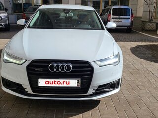 2016 Audi A6 IV (C7) Рестайлинг, белый, 2690000 рублей, вид 3