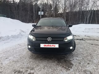 2012 Volkswagen Polo V, чёрный, 750000 рублей, вид 2